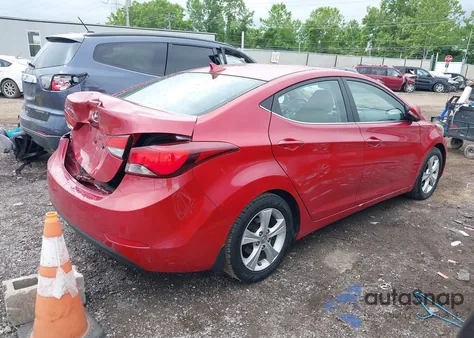 2016 Hyundai Elantra Value Edition from USA, damaged, VIN KMHDH4AE0GU479658